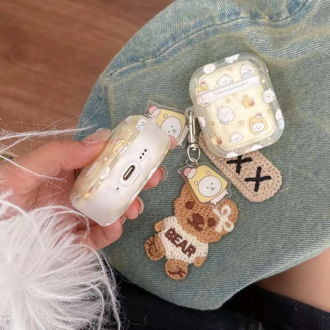 Cute Cartoon Pattern Airpod Case