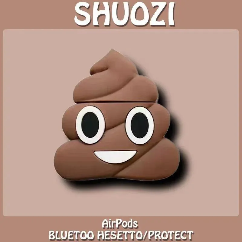 Cute Cartoon Silicone AirPods Case