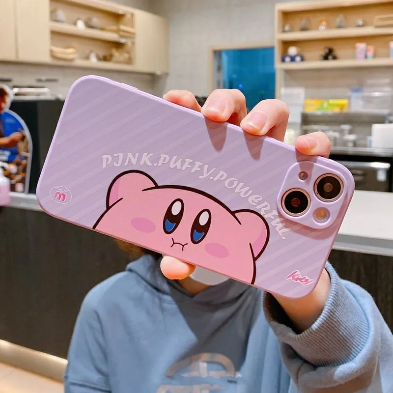 Cute Couple Star Kirby iPhone Case