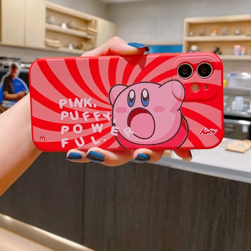 Cute Couple Star Kirby iPhone Case