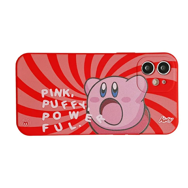 Cute Couple Star Kirby iPhone Case