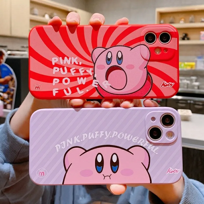 Cute Couple Star Kirby iPhone Case