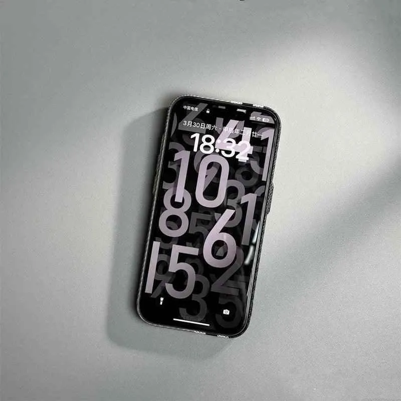 Cute Phone Cases for iPhone 12, 13, 14, 15, and Pro Max models - Carbon Fibre Hard PC Armor Cover - TSP200