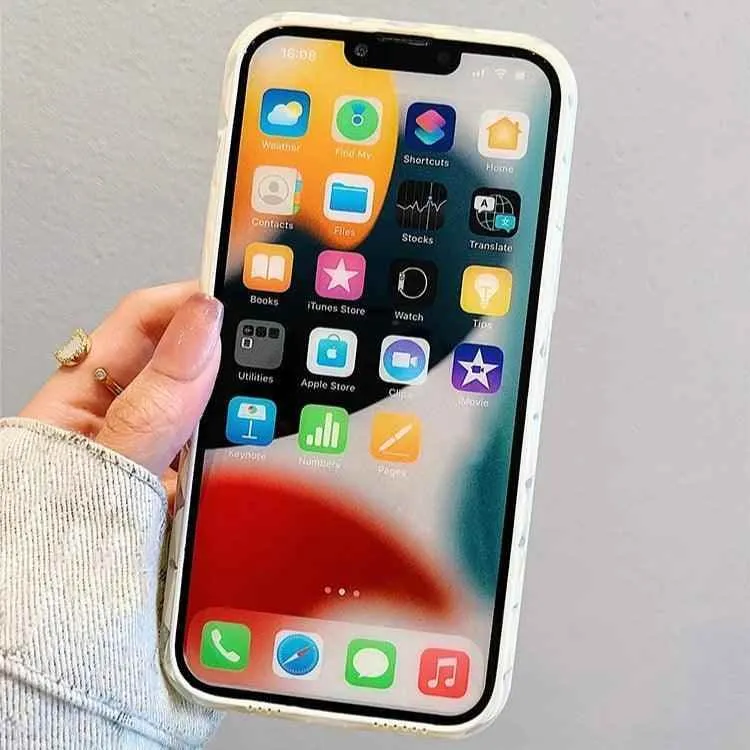 Cute Phone Cases for iPhone 13, 14, and 15 Pro Max - Candy Color Rabbit Cat Cartoon Soft Cover - TSP216