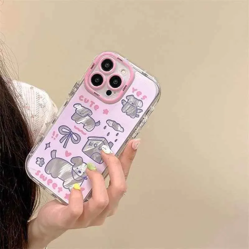 Cute Phone Cases For iPhone 15 Pro Max, 14, 13, 12, and 11 - Sweet Dog - Soft Cover - TSP283