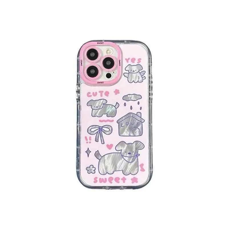 Cute Phone Cases For iPhone 15 Pro Max, 14, 13, 12, and 11 - Sweet Dog - Soft Cover - TSP283