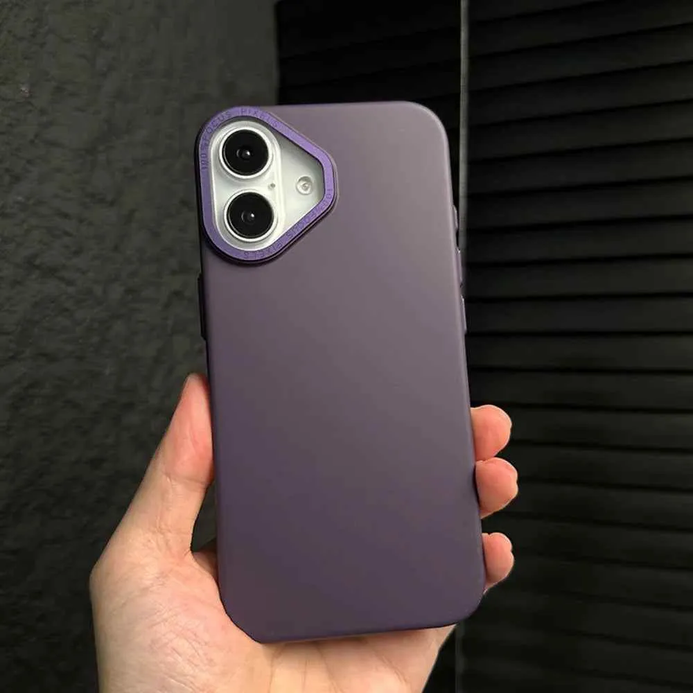 Cute Phone Cases For iPhone 16, 15, 14 Plus, 13, and 12 Pro Max - Ultra Thin Matte Solid Cover - TSP411