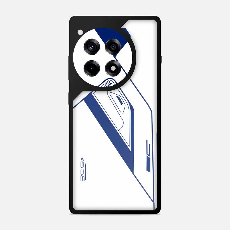Cyber Rog Dark Blue Bumper Mobile Cover