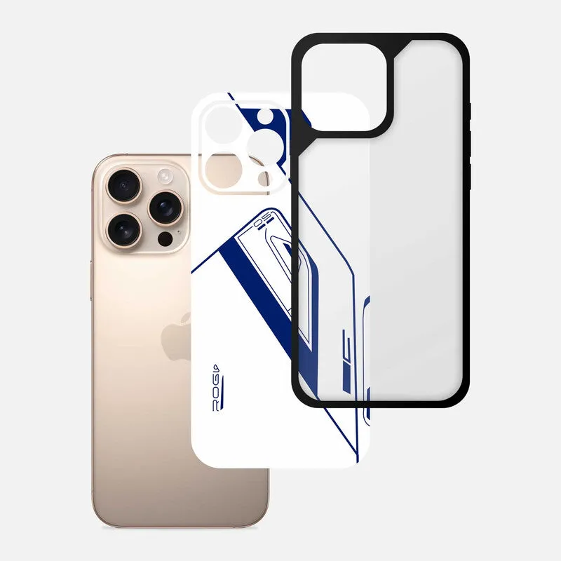 Cyber Rog Dark Blue Bumper Mobile Cover