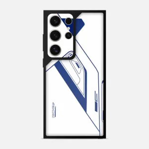 Cyber Rog Dark Blue Bumper Mobile Cover