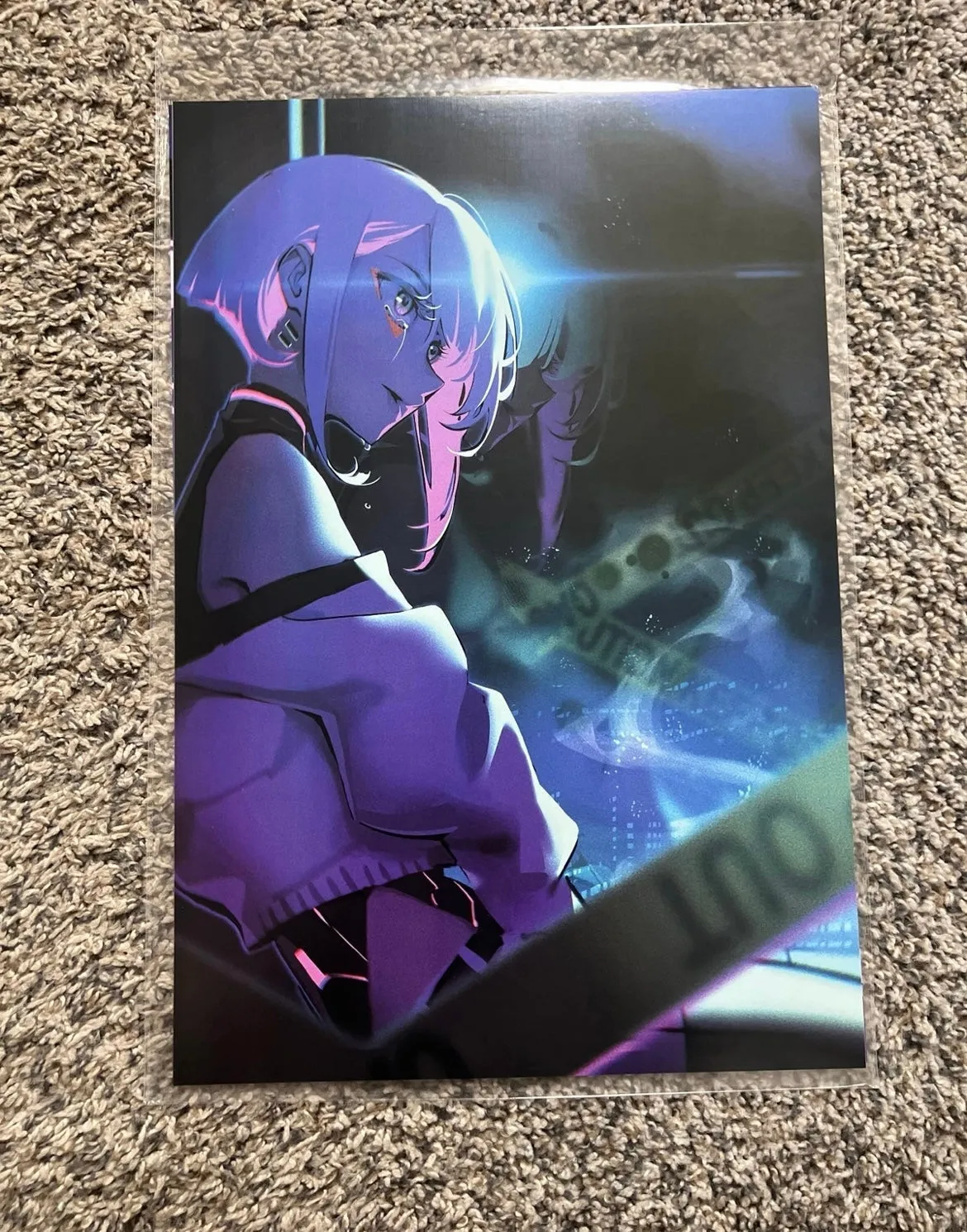 Cyberpunk Anime 8 Piece Poster Set