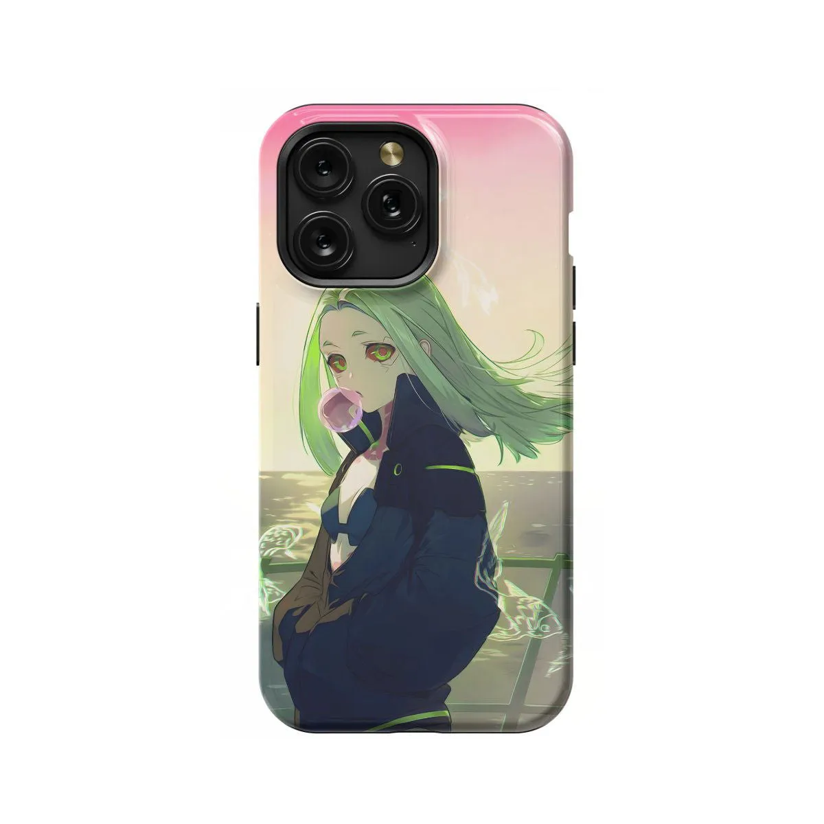 Cyberpunk Anime Rebecca Japanese Manga Phone Case iPhone Samsung Pixel & More #294