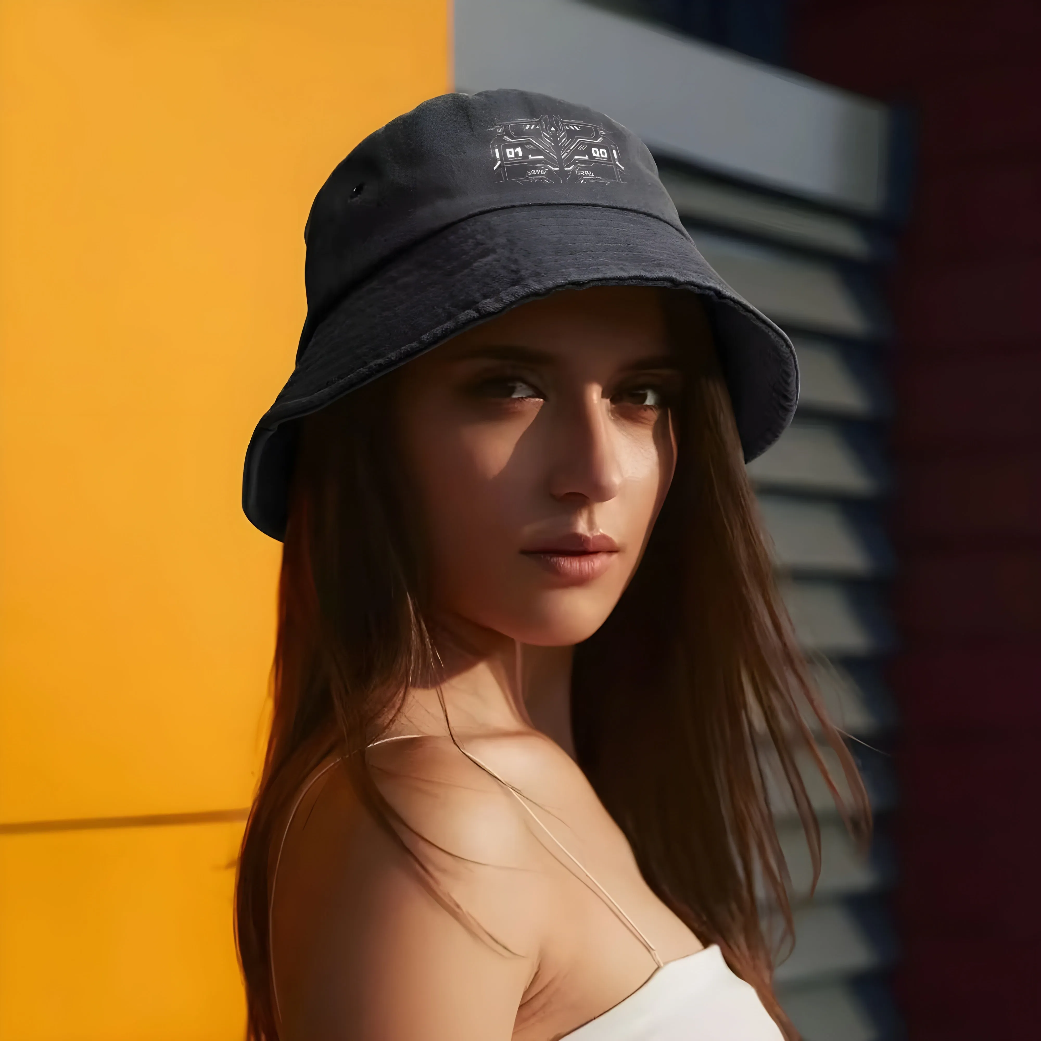 Cyberpunk Bucket Hat