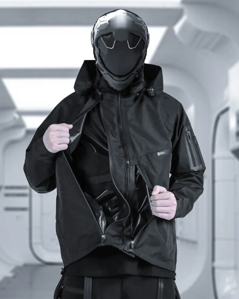 Cyberpunk Futuristic Waterproof Jacket