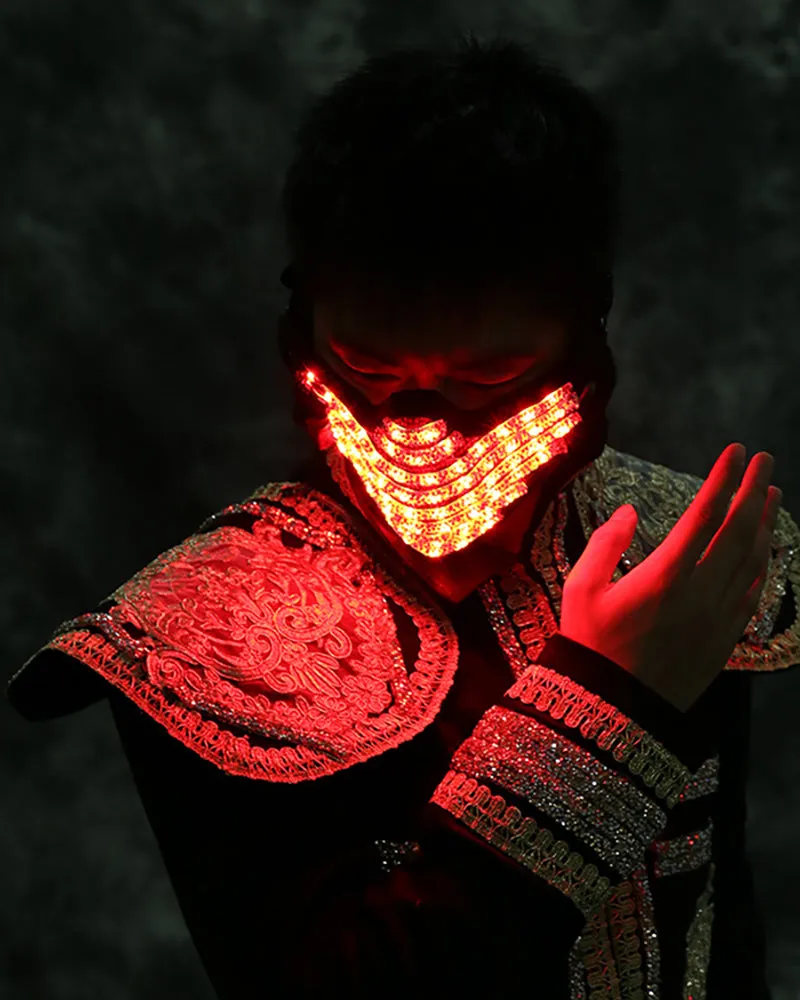 Cyberpunk Glowing Mask(Available in 4 colors)