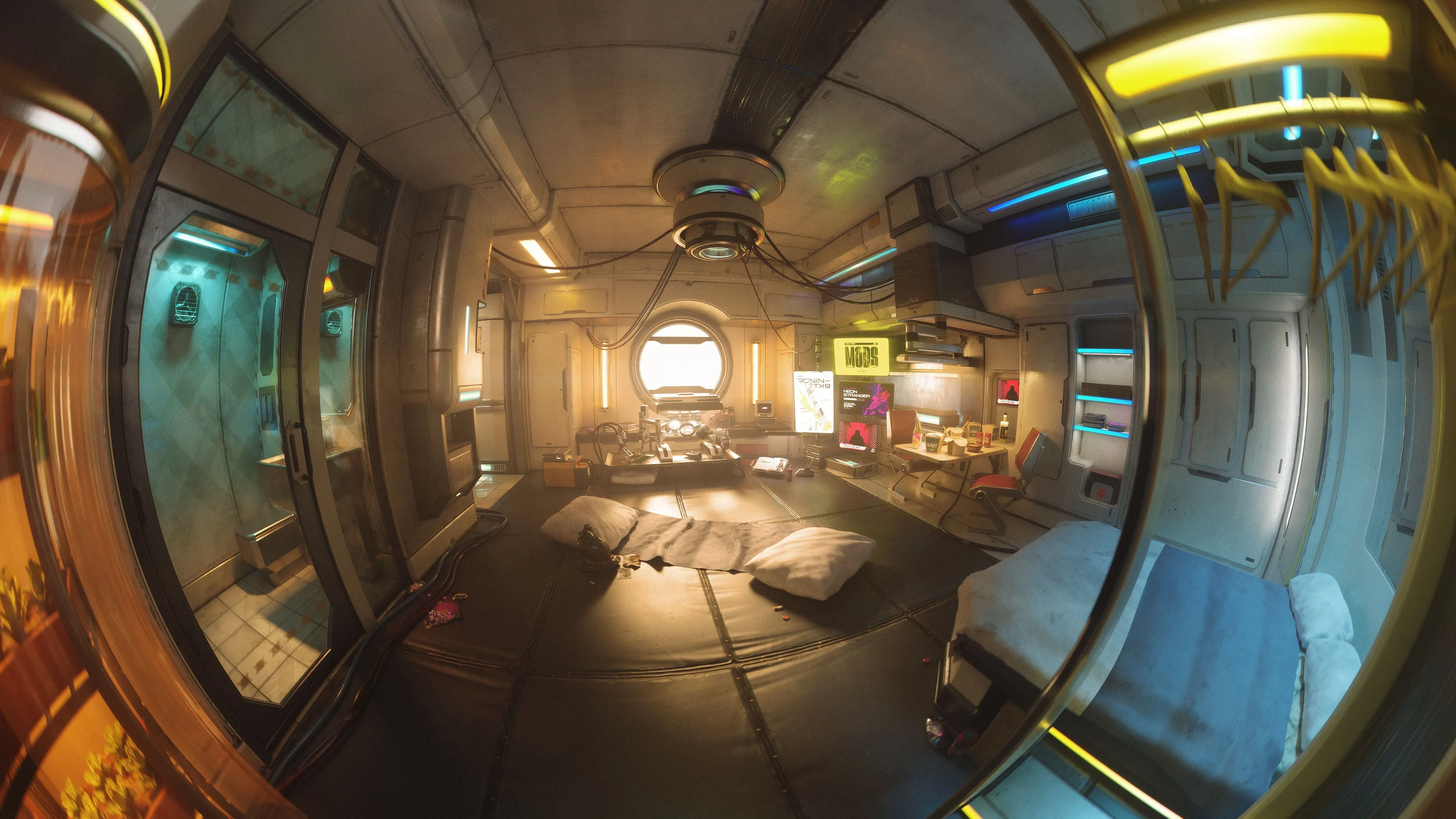 CyberPunk Interiors