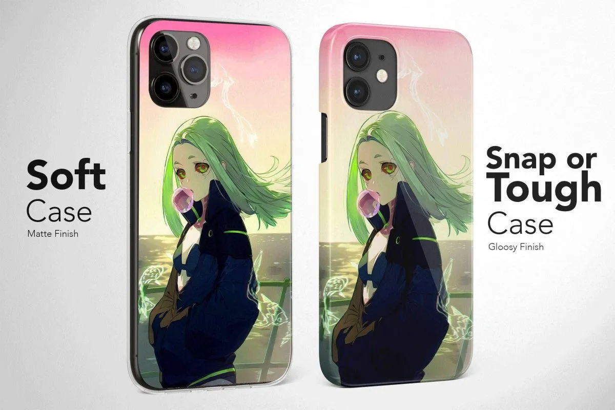Cyberpunk Phone Case Anime Rebecca Japanese Manga