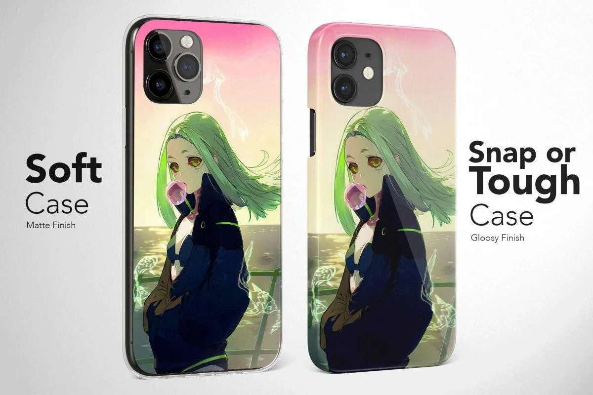 Cyberpunk Phone Case Anime Rebecca Japanese Manga