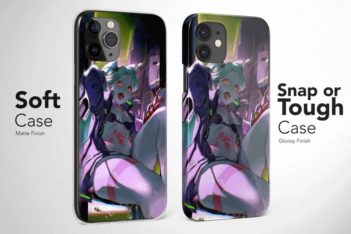 Cyberpunk Phone Case Anime Rebecca Japanese Manga