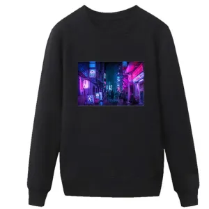 Cyberpunk Street Sweatshirt Japanese