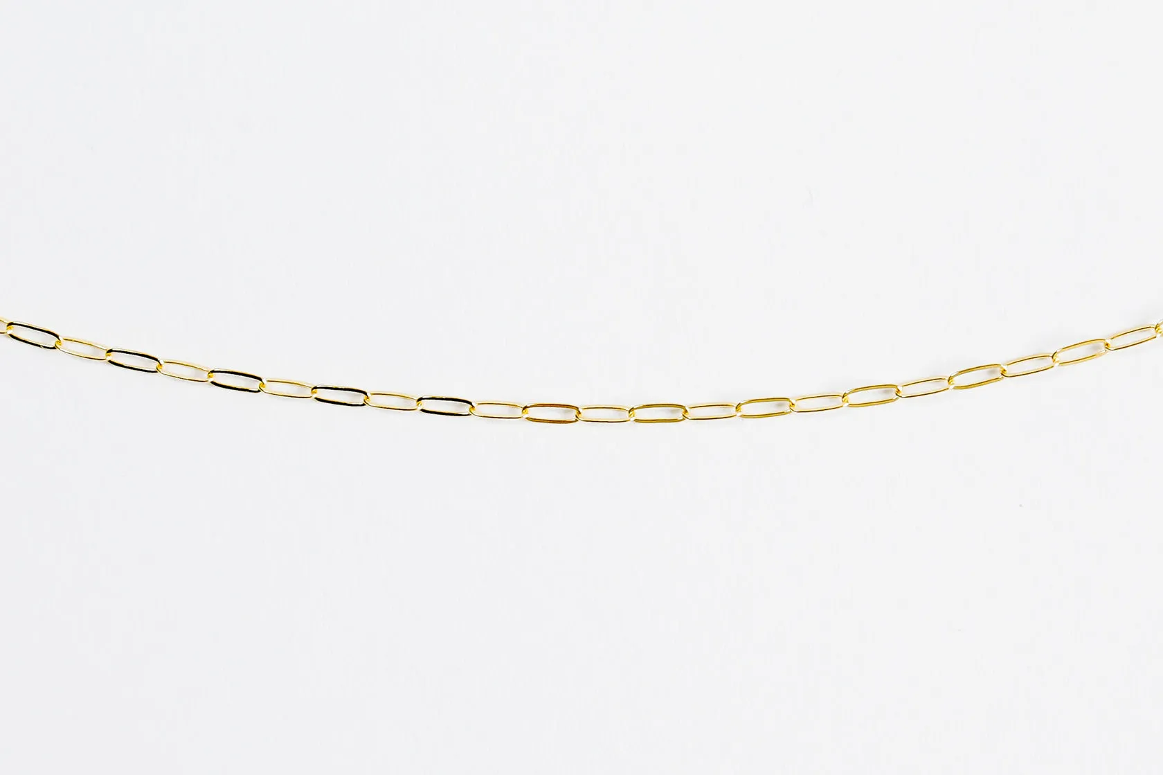 Dainty Paperclip Chain Necklace