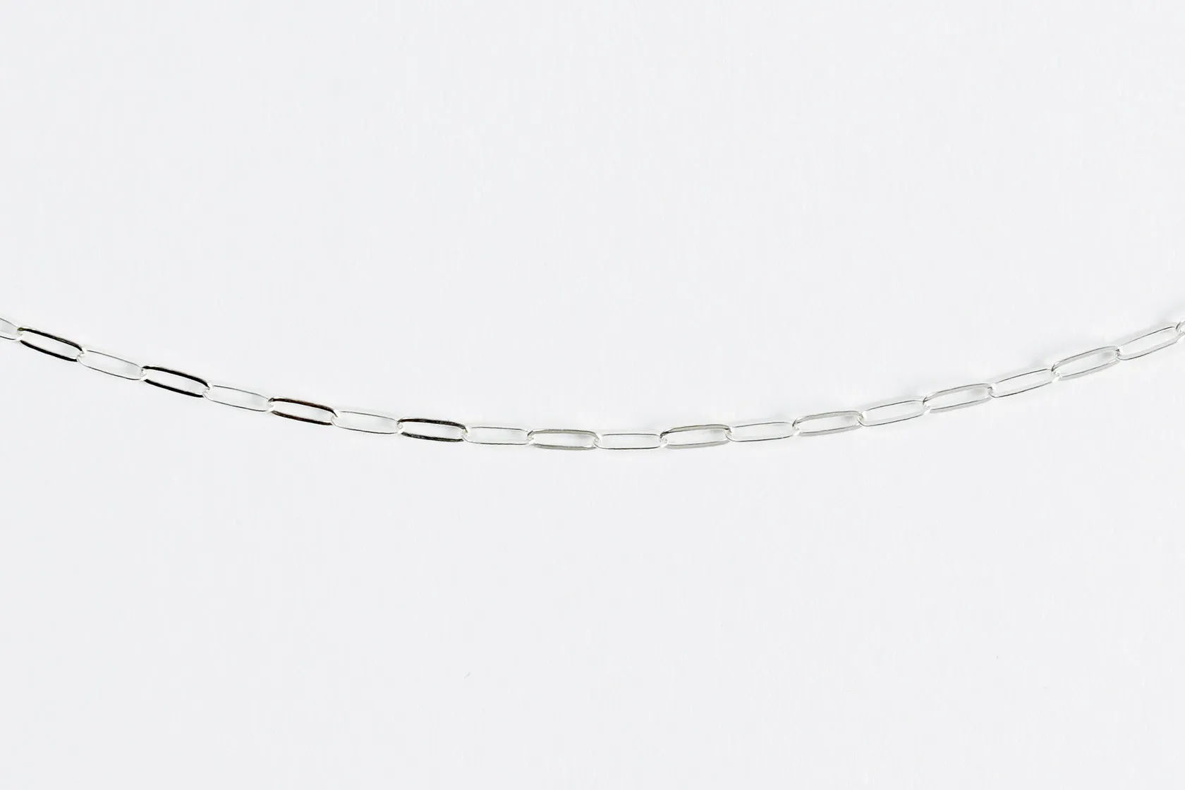 Dainty Paperclip Chain Necklace