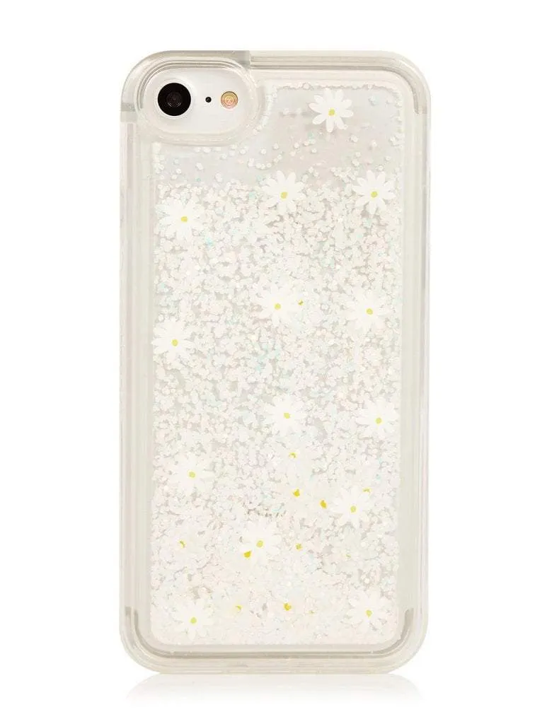 Daisy Liquid Glitter Case