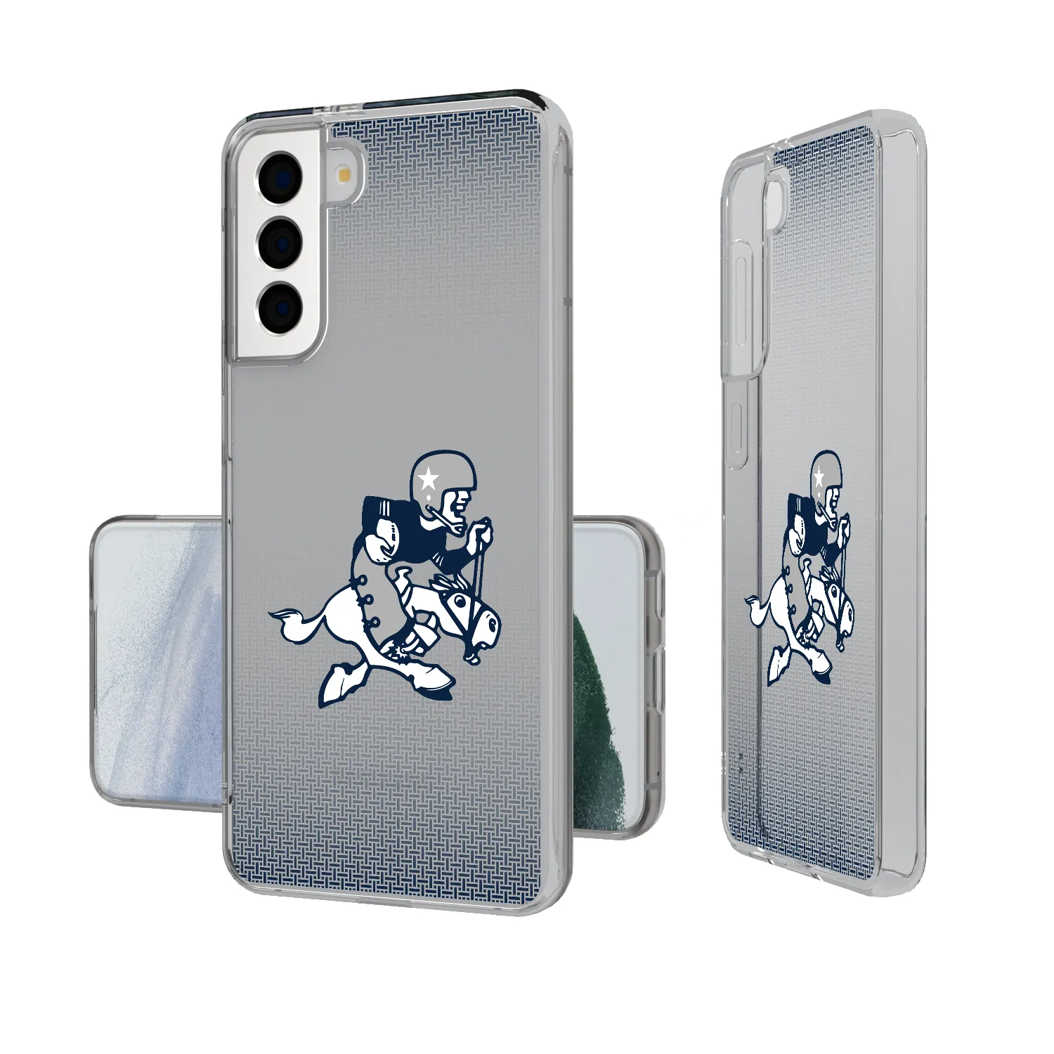Dallas Cowboys 1966-1969 Historic Collection Linen Clear Phone Case