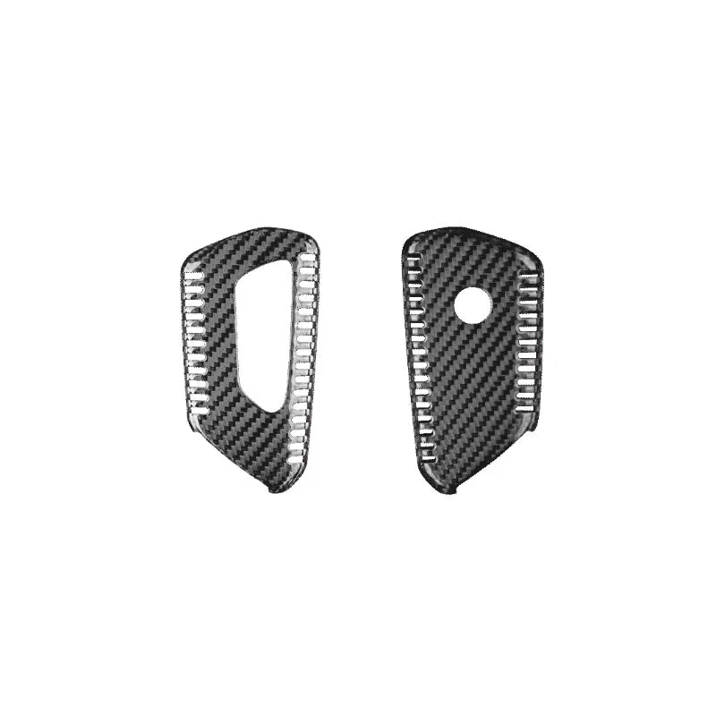 Deluxe Real Pure Carbon Fiber Key Cover Case for Compatible Models