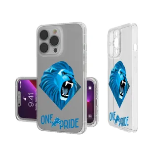Detroit Lions 2024 Illustrated Limited Edition Clear Phone Case