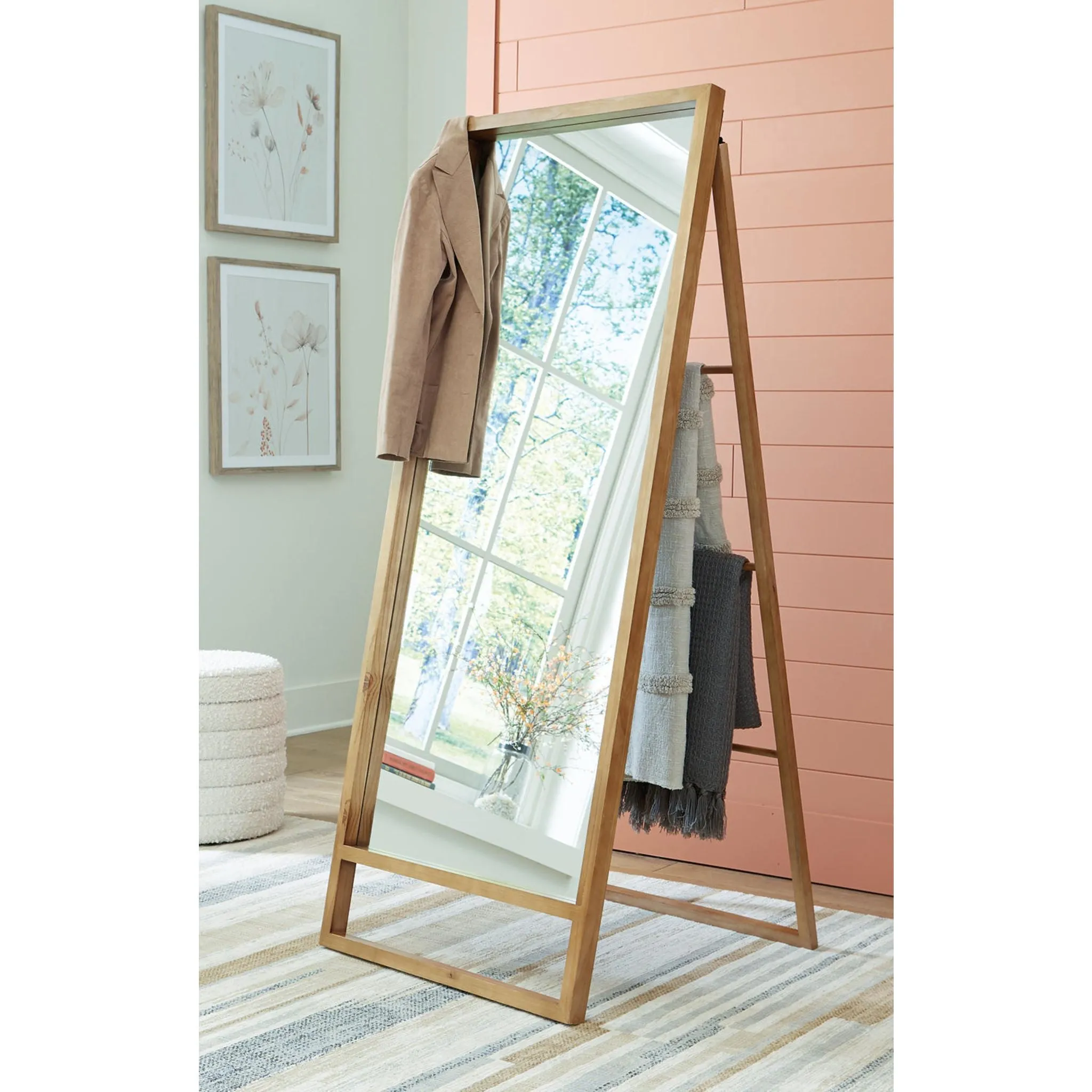 Devford Floor Mirror 27.95" x 68.11"