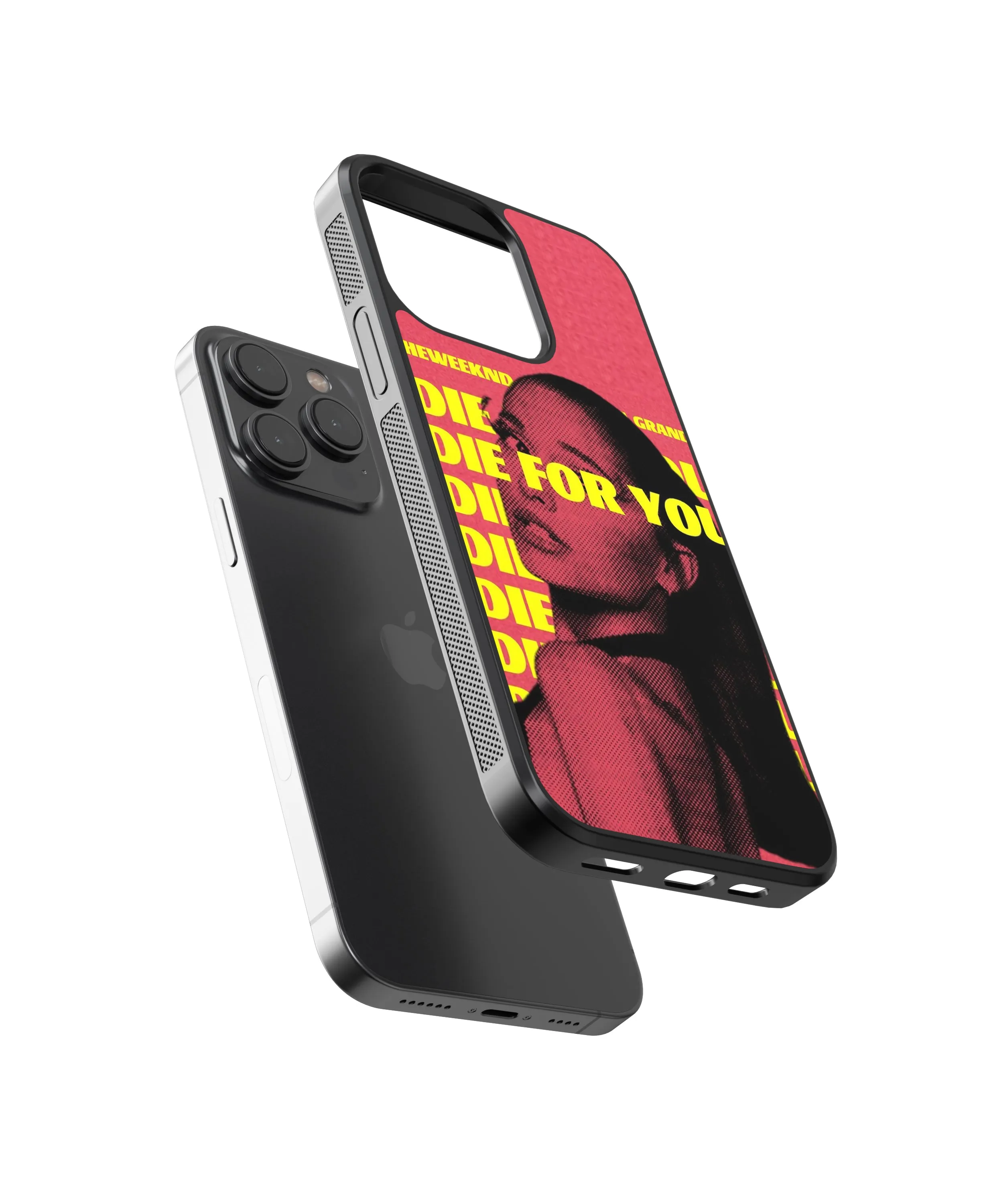 Die For You Ariana Grande Spotify Glass Phone Case Cover