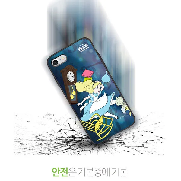 Disney Alice in Wonderland Time Travel Amazing Mirror Card iPhone Case