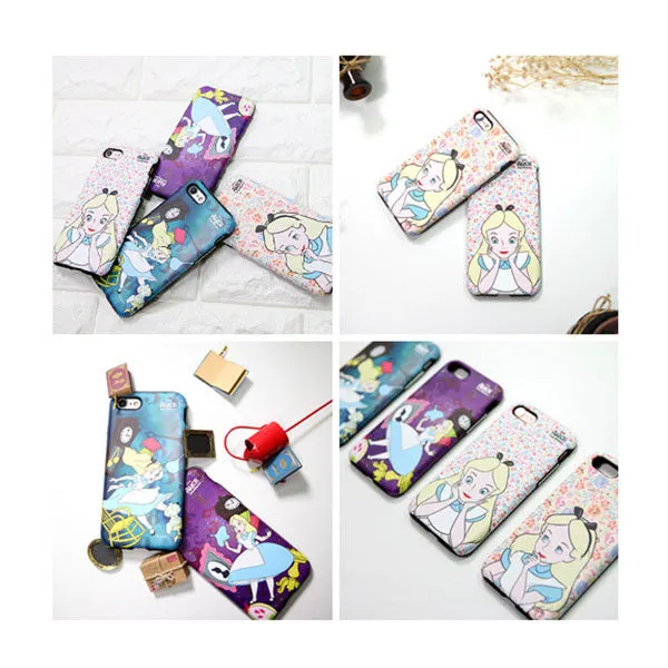 Disney Alice in Wonderland Time Travel Amazing Mirror Card iPhone Case
