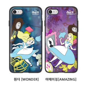Disney Alice in Wonderland Time Travel Amazing Mirror Card iPhone Case