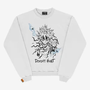 Doesn't Hurt Anime Character Oversized Sweatshirt | Stylish Anime Apparel