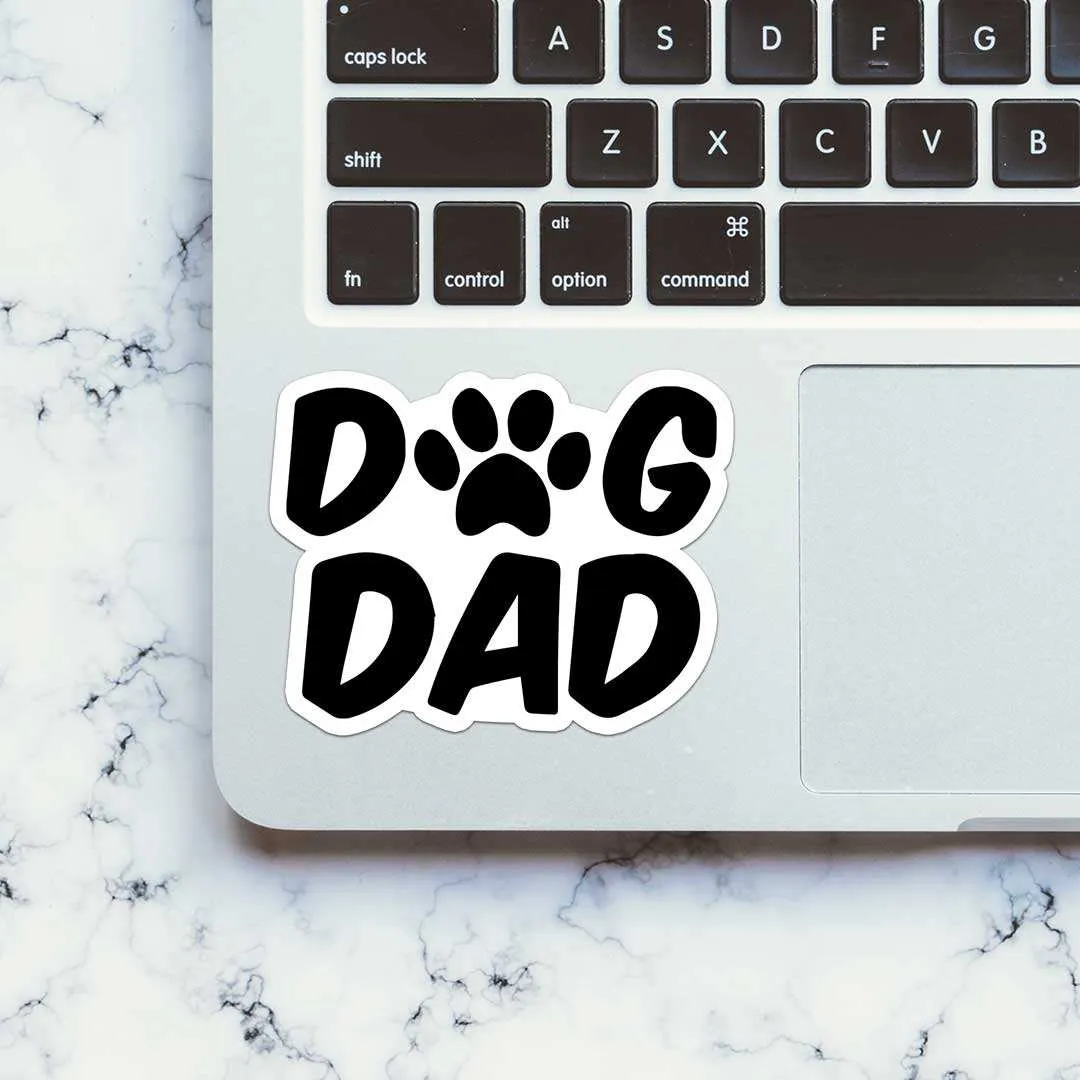 Dog Dad Sticker