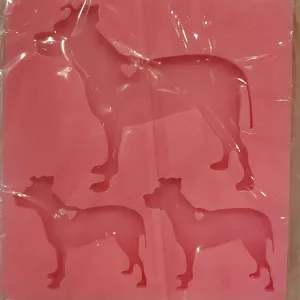 Dog Family Key Chain Mold