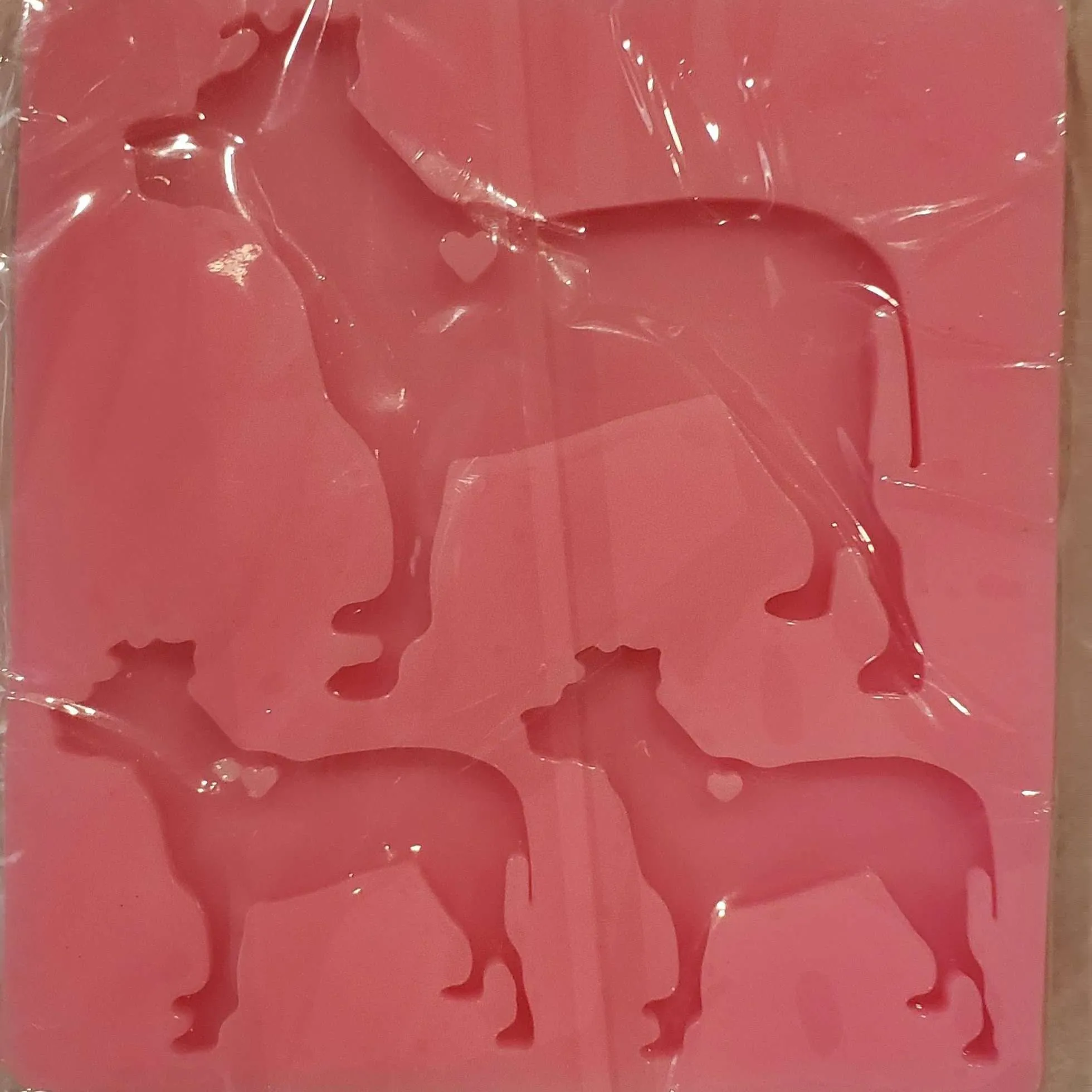 Dog Family Key Chain Mold