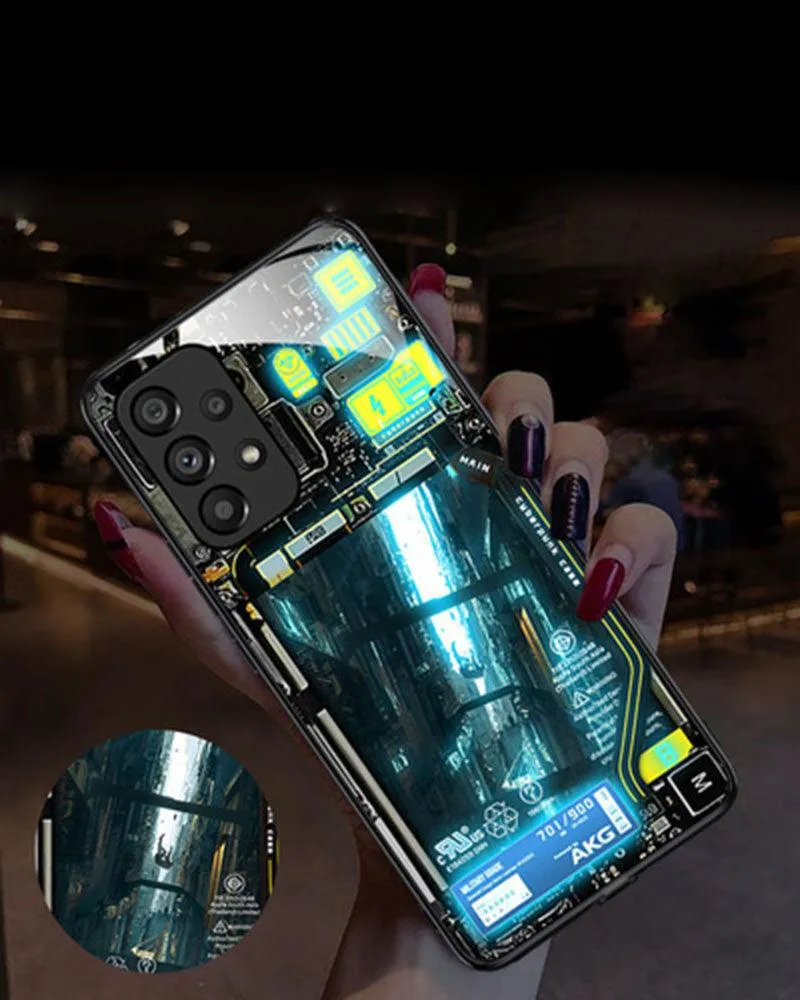 Don't Get Noticed Cyber LED Flash Phone Case