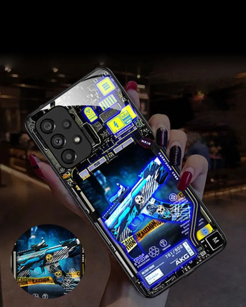 Don't Get Noticed Cyber LED Flash Phone Case