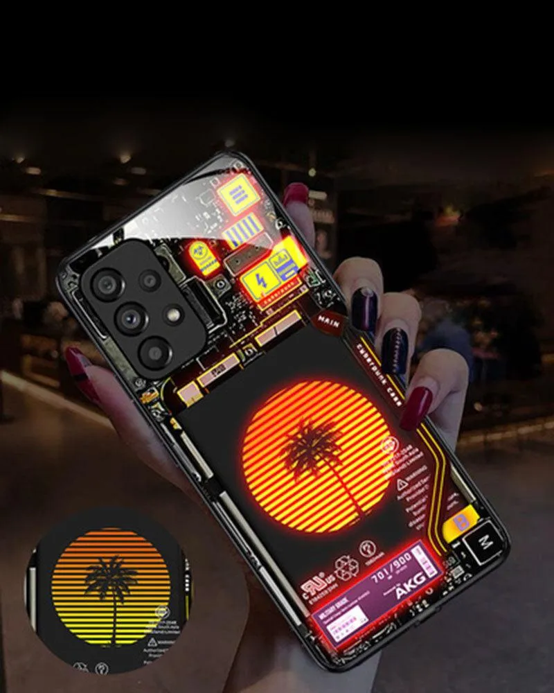 Don't Get Noticed Cyber LED Flash Phone Case