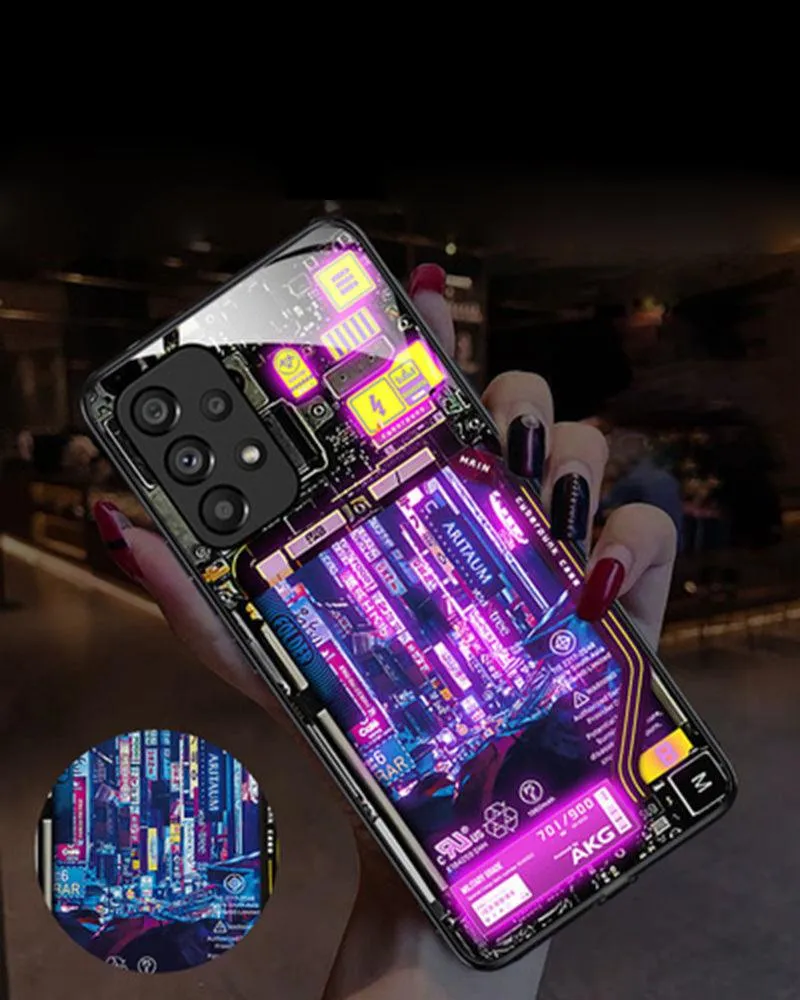 Don't Get Noticed Cyber LED Flash Phone Case