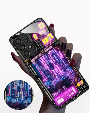 Don't Get Noticed Cyber LED Flash Phone Case