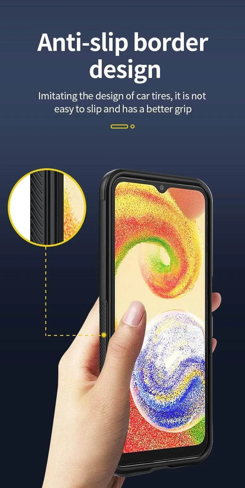 Drop Protection Galaxy A34 Soft Fitted Case