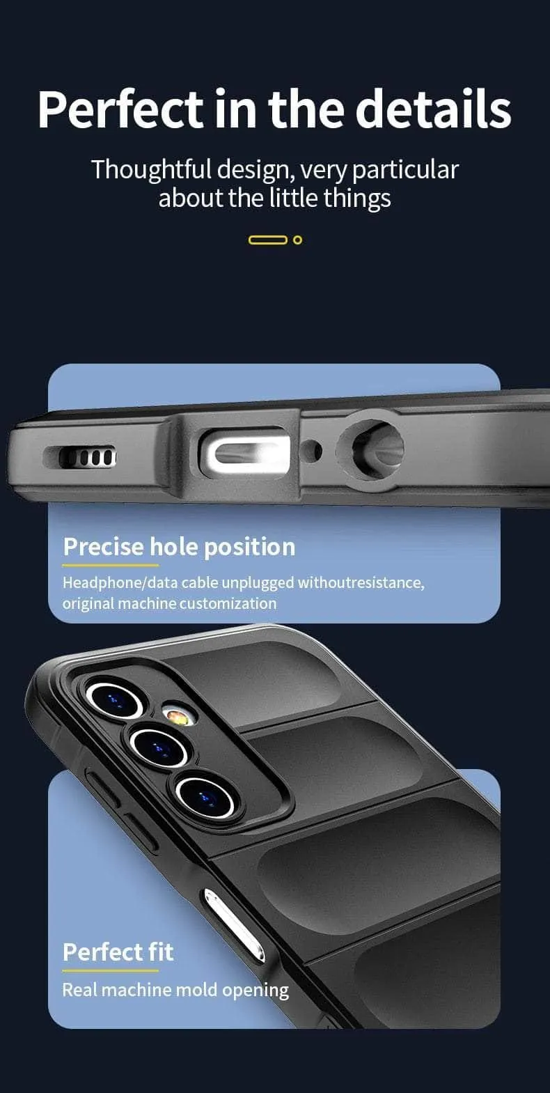 Drop Protection Galaxy A34 Soft Fitted Case
