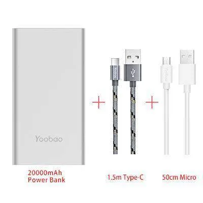 Dual Charge Power Bank 20,000 mAh