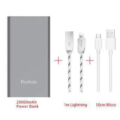 Dual Charge Power Bank 20,000 mAh