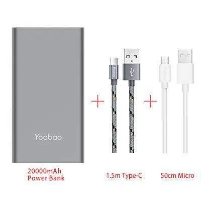 Dual Charge Power Bank 20,000 mAh