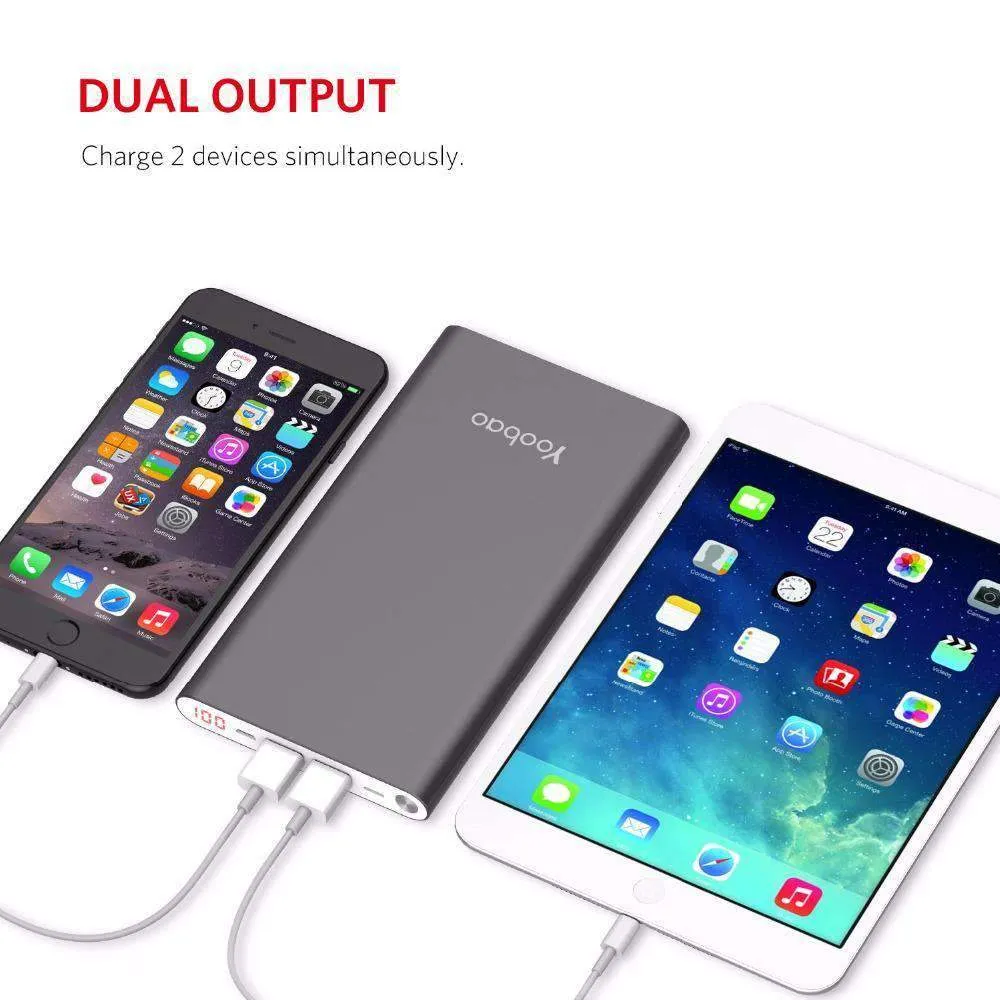 Dual Charge Power Bank 20,000 mAh